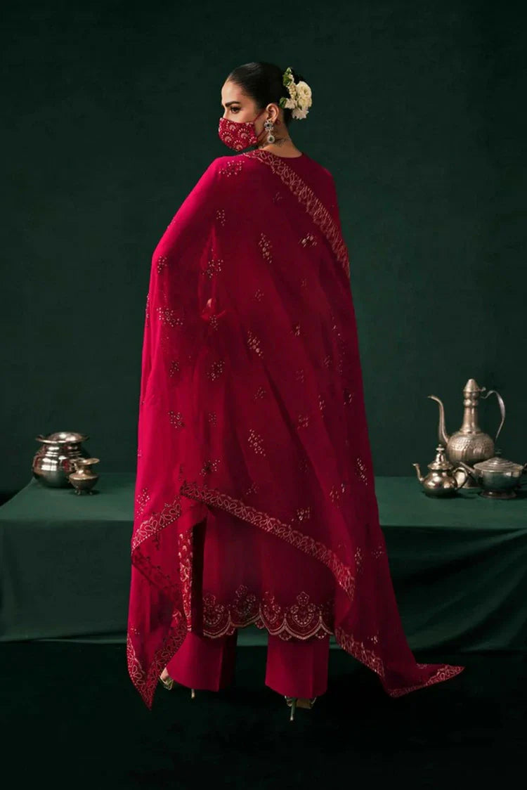 Picture of Flossie - Kohinoor Luxury Chiffon Collection - KOH-104 - Unstitched - Available at Raja Sahib