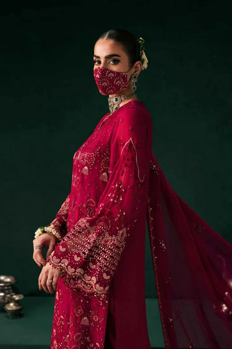 Picture of Flossie - Kohinoor Luxury Chiffon Collection - KOH-104 - Unstitched - Available at Raja Sahib