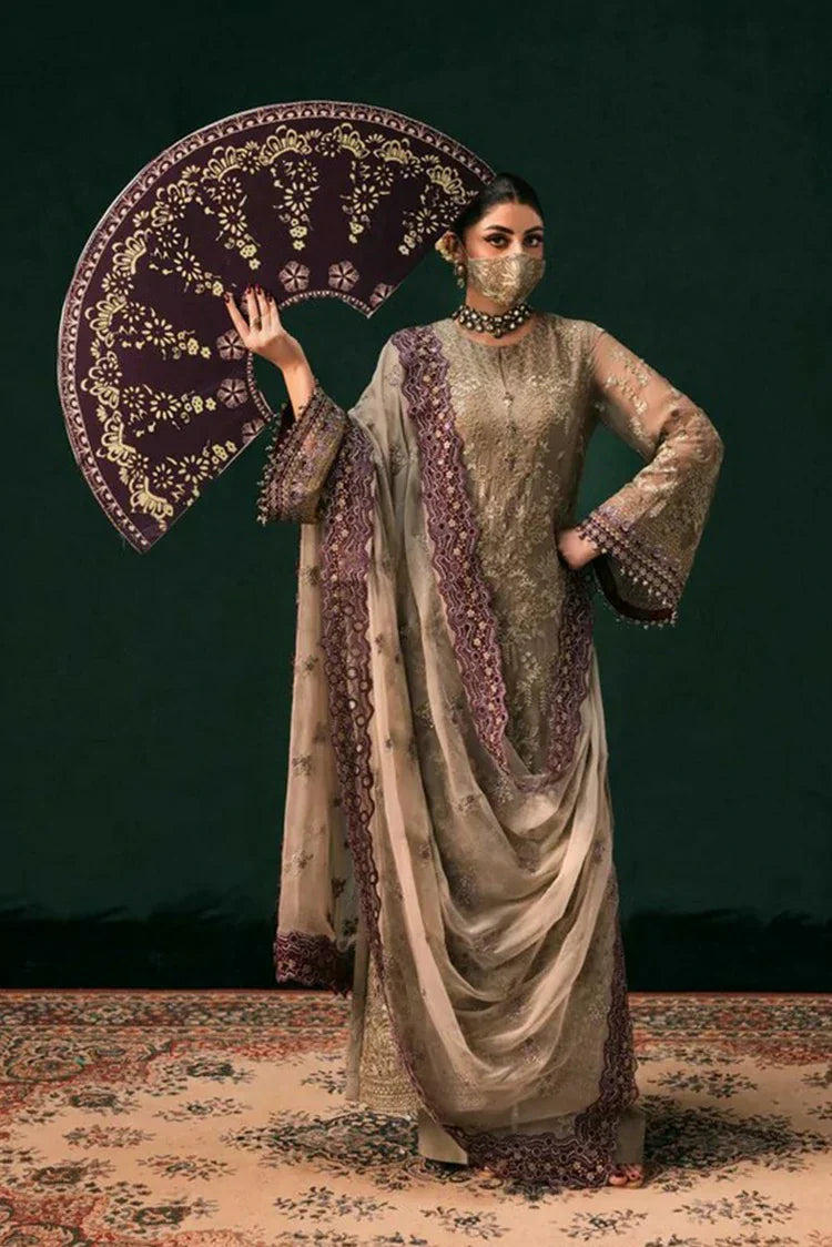 Picture of Flossie - Kohinoor Luxury Chiffon Collection - KOH-105 - Unstitched - Available at Raja Sahib