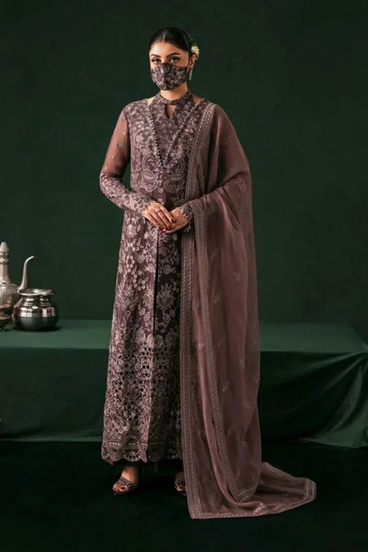 Picture of Flossie - Kohinoor Luxury Chiffon Collection - KOH-106 - Unstitched - Available at Raja Sahib