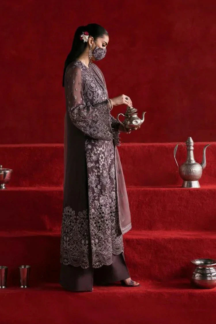 Picture of Flossie - Kohinoor Luxury Chiffon Collection - KOH-106 - Unstitched - Available at Raja Sahib