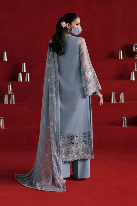 Picture of Flossie - Kohinoor Luxury Chiffon Collection - KOH-107 - Unstitched - Available at Raja Sahib