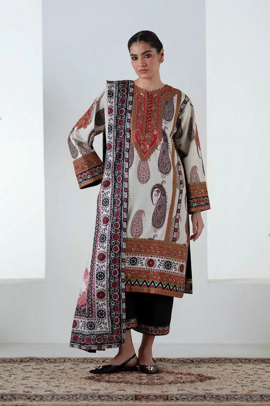 Picture of Freesia - Noore Winter Collection - ZOHAL-FSU5678 - Unstitched - Available at Raja Sahib