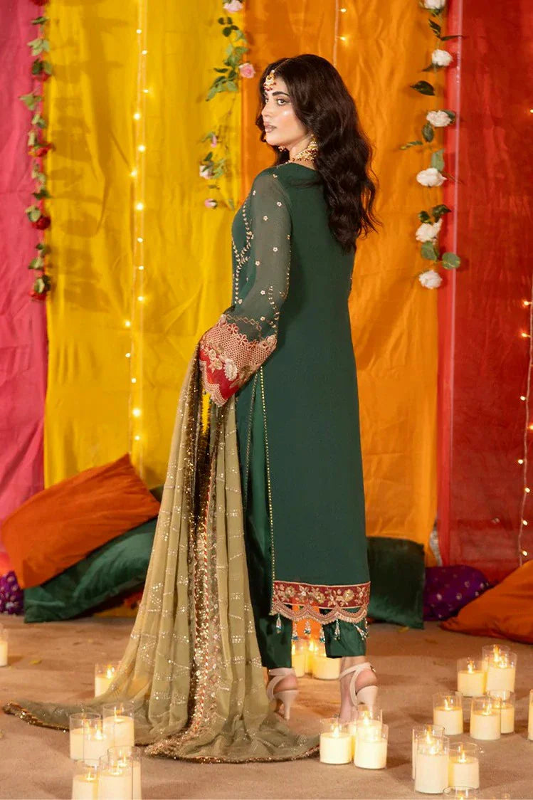 Picture of Imrozia - Shagun Wedding Formals - M-102 Zarva - Unstitched - Available at Raja Sahib