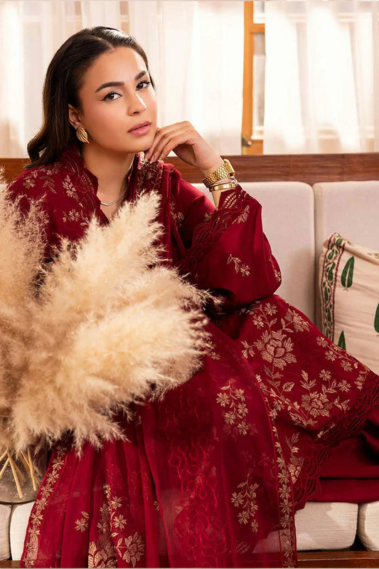 Picture of Noor e Fajar - Shabab Embroidered Karandi Collection - KR-229 - Unstitched - Available at Raja Sahib