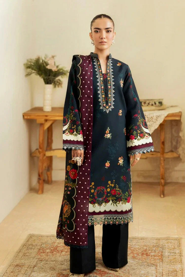 Picture of Rajbari - Nissa Marina Premium Winter Collection - Design 02 - Unstitched - Available at Raja Sahib