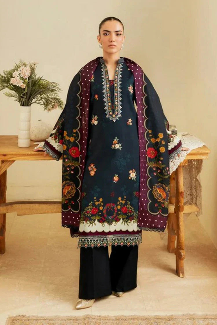 Picture of Rajbari - Nissa Marina Premium Winter Collection - Design 02 - Unstitched - Available at Raja Sahib