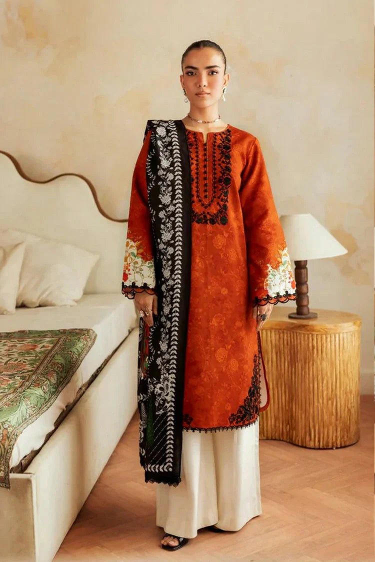 Picture of Rajbari - Nissa Marina Premium Winter Collection - Design 06 - Unstitched - Available at Raja Sahib