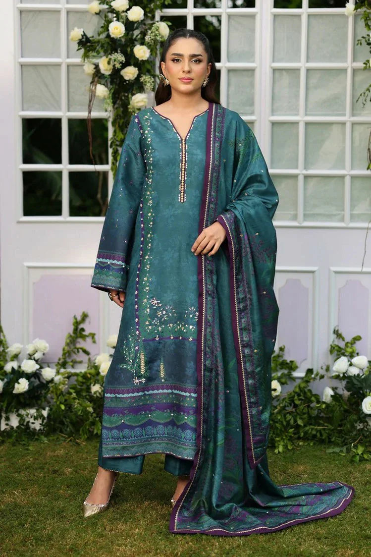 Picture of Rang Rasiya - Luxe Silk Edit - D09-Behnaz - Unstitched - Available at Raja Sahib