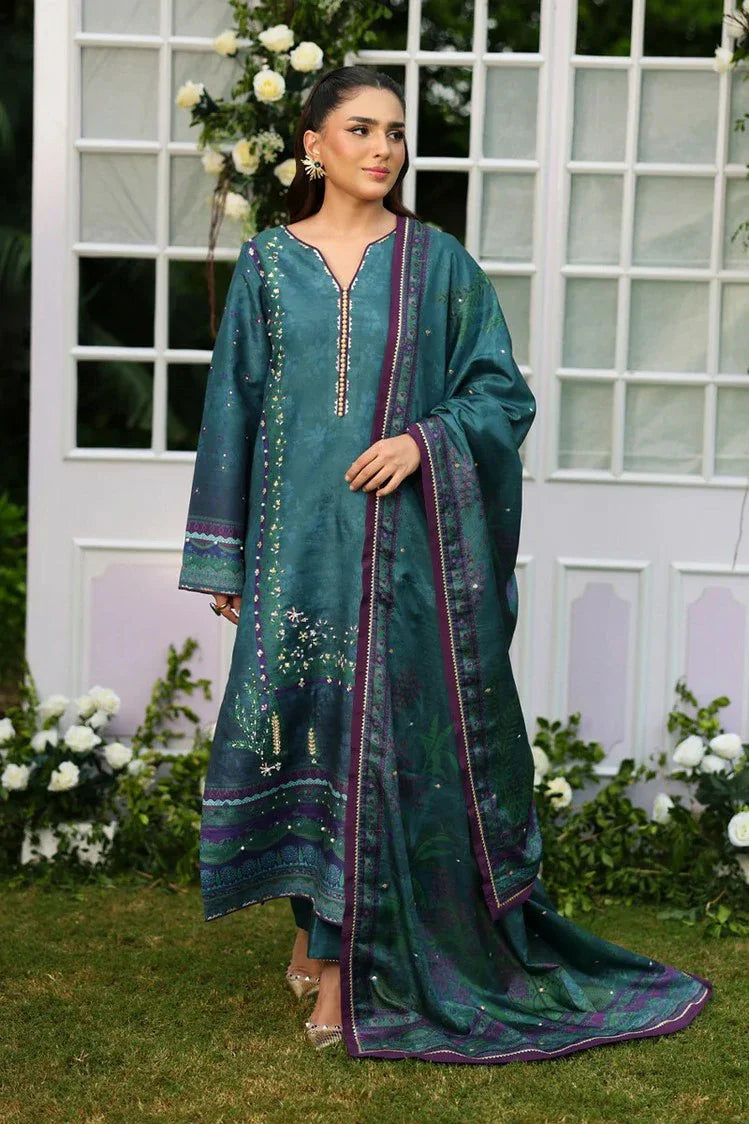 Picture of Rang Rasiya - Luxe Silk Edit - D09-Behnaz - Unstitched - Available at Raja Sahib