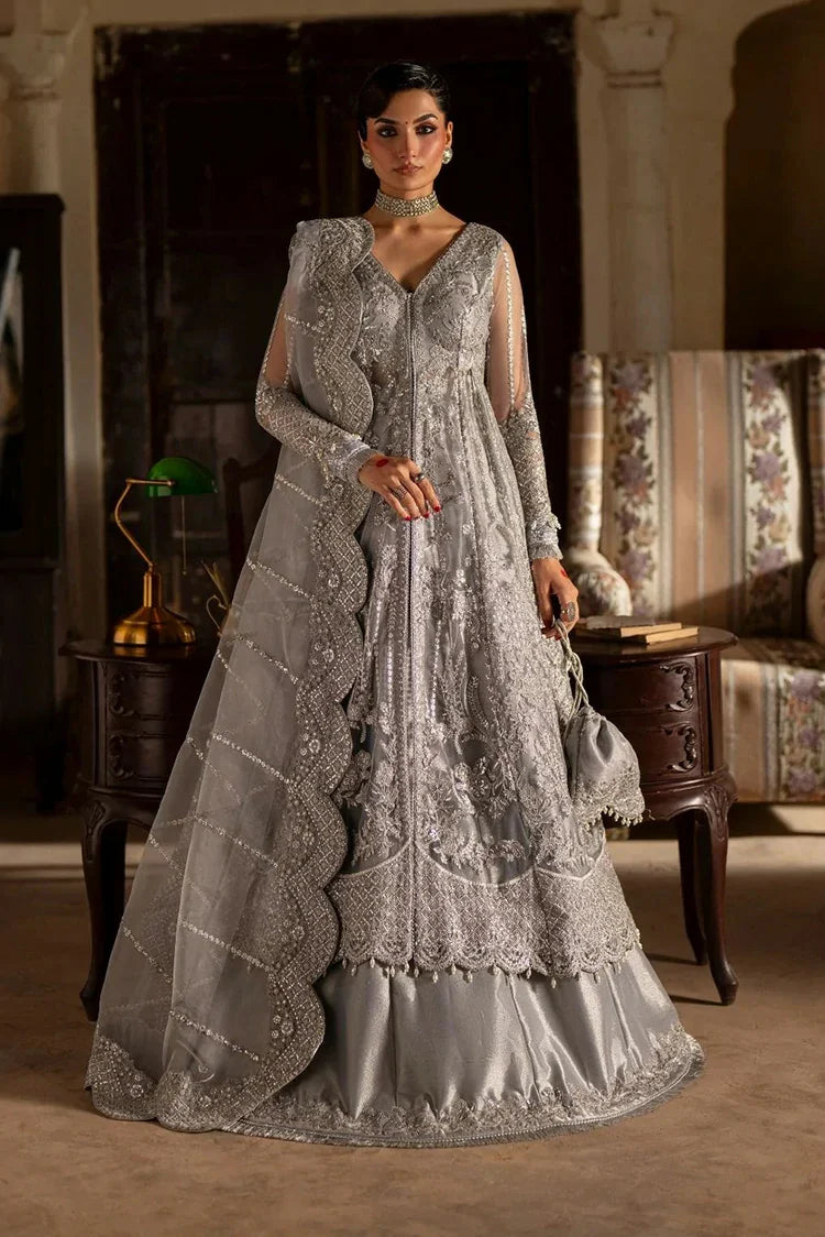 Picture of AJR Couture - Dastan e Ishq Luxury Collection - 08-Mehar - Unstitched - Available at Raja Sahib