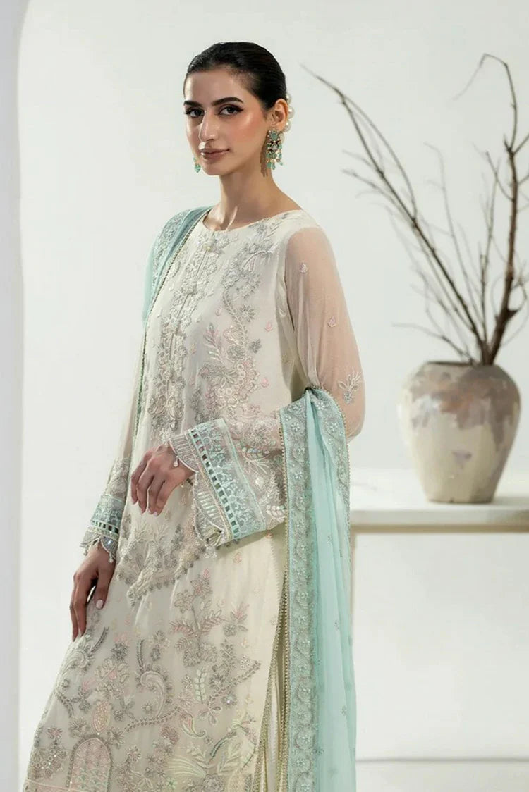 Picture of Noor e Fajar - Zahra Luxury Festive Chiffon Collection - ZR-04 - Unstitched - Available at Raja Sahib