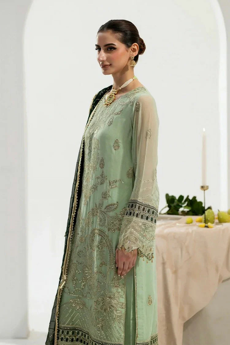 Picture of Noor e Fajar - Zahra Luxury Festive Chiffon Collection - ZR-06 - Unstitched - Available at Raja Sahib