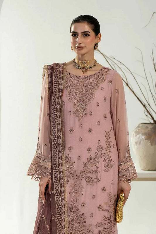 Picture of Noor e Fajar - Zahra Luxury Festive Chiffon Collection - ZR-07 - Unstitched - Available at Raja Sahib