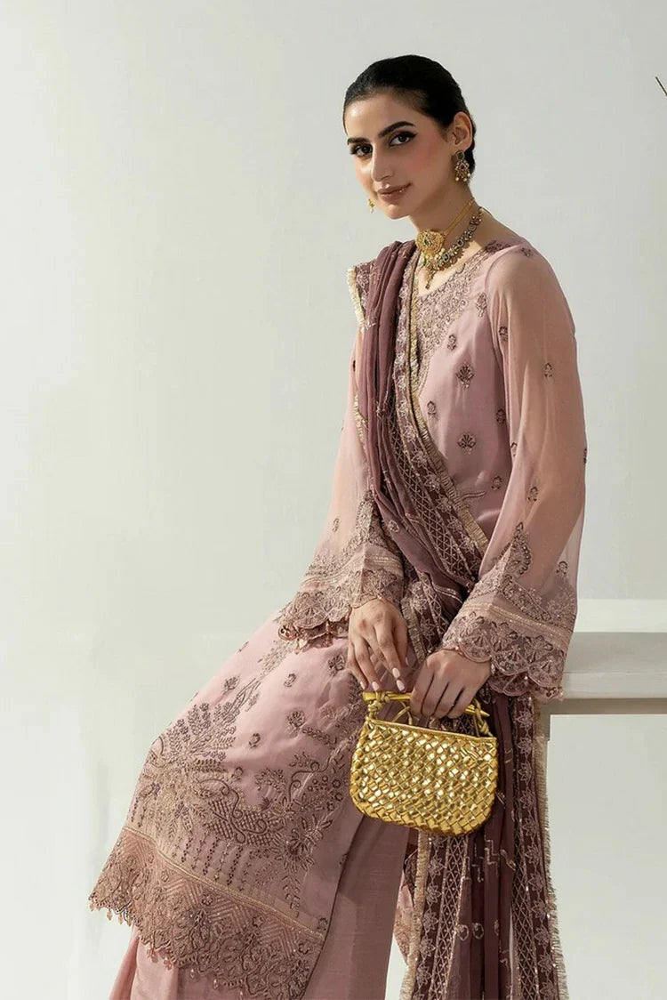 Picture of Noor e Fajar - Zahra Luxury Festive Chiffon Collection - ZR-07 - Unstitched - Available at Raja Sahib