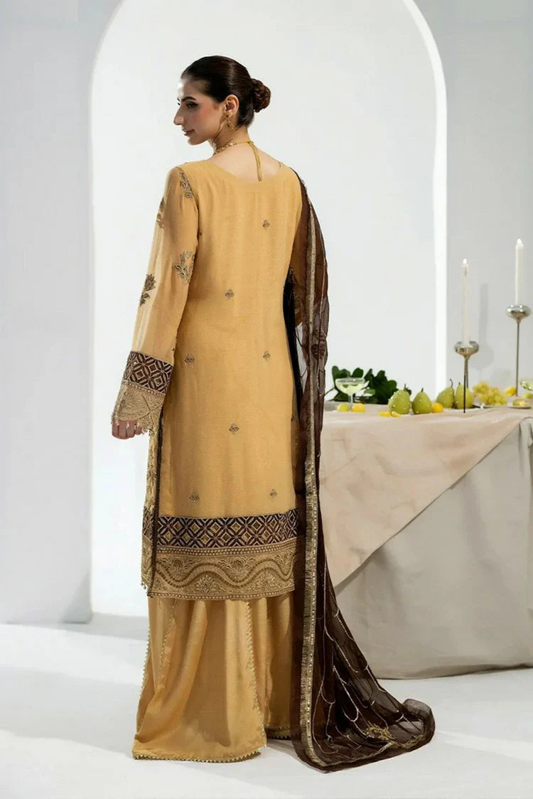 Picture of Noor e Fajar - Zahra Luxury Festive Chiffon Collection - ZR-09 - Unstitched - Available at Raja Sahib