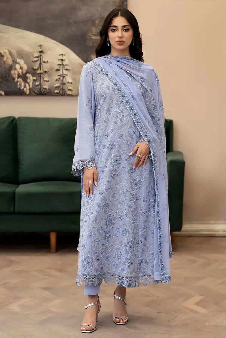 Picture of Noor e Fajar - Marjjan Embroidered Karandi Collection - KR-236 - Unstitched - Available at Raja Sahib