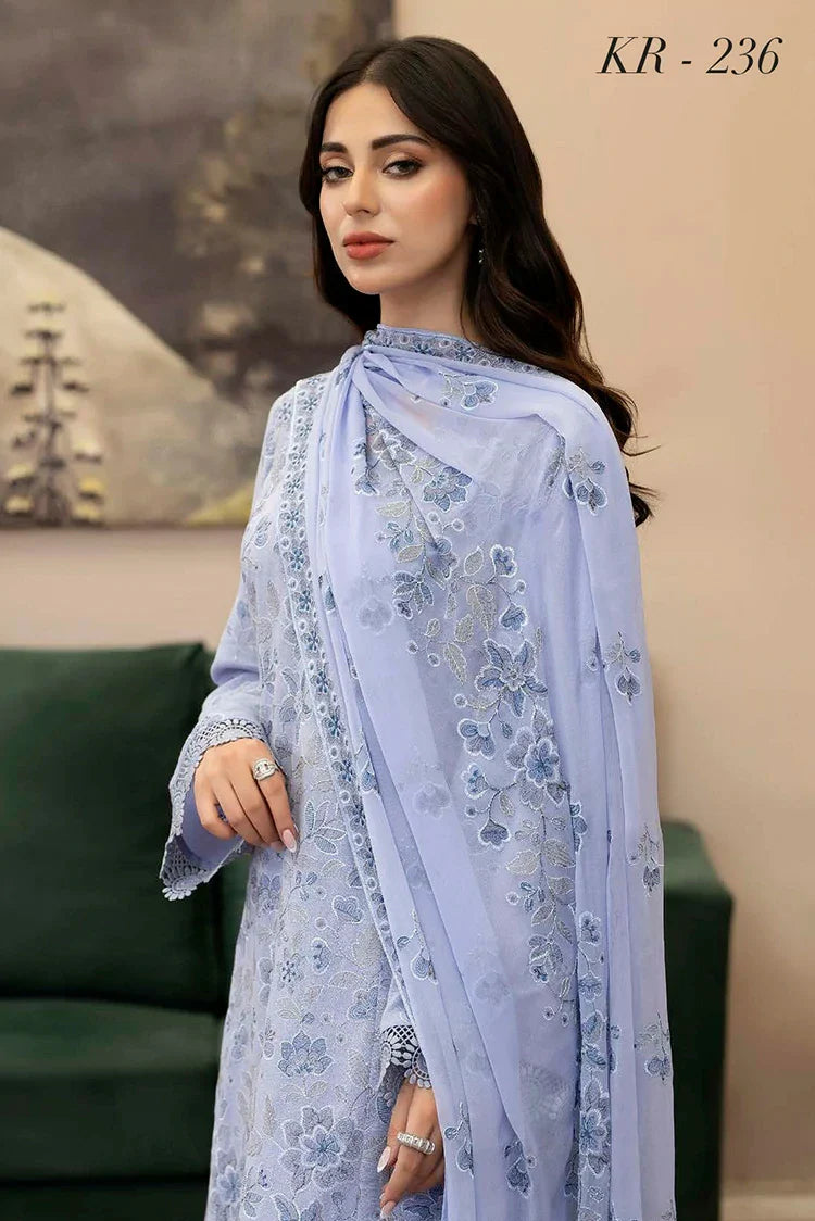 Picture of Noor e Fajar - Marjjan Embroidered Karandi Collection - KR-236 - Unstitched - Available at Raja Sahib