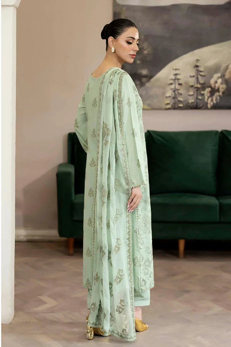 Picture of Noor e Fajar - Marjjan Embroidered Karandi Collection - KR-242 - Unstitched - Available at Raja Sahib