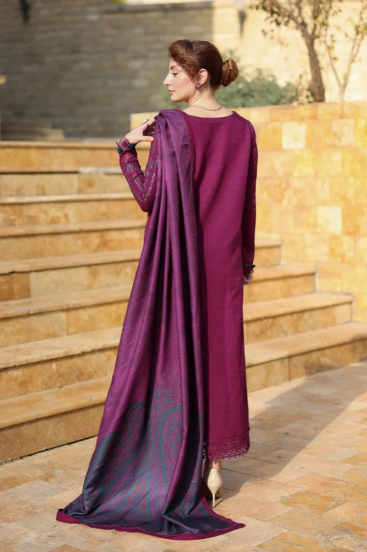 Picture of Rang Rasiya - Carnation Winter Luxury Shawl Edit - 12 Frappe - Unstitched - Available at Raja Sahib