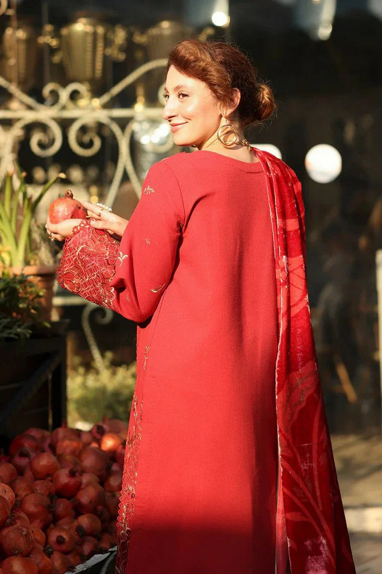 Picture of Rang Rasiya - Carnation Winter Luxury Shawl Edit - 02 Cold Brew - Unstitched - Available at Raja Sahib