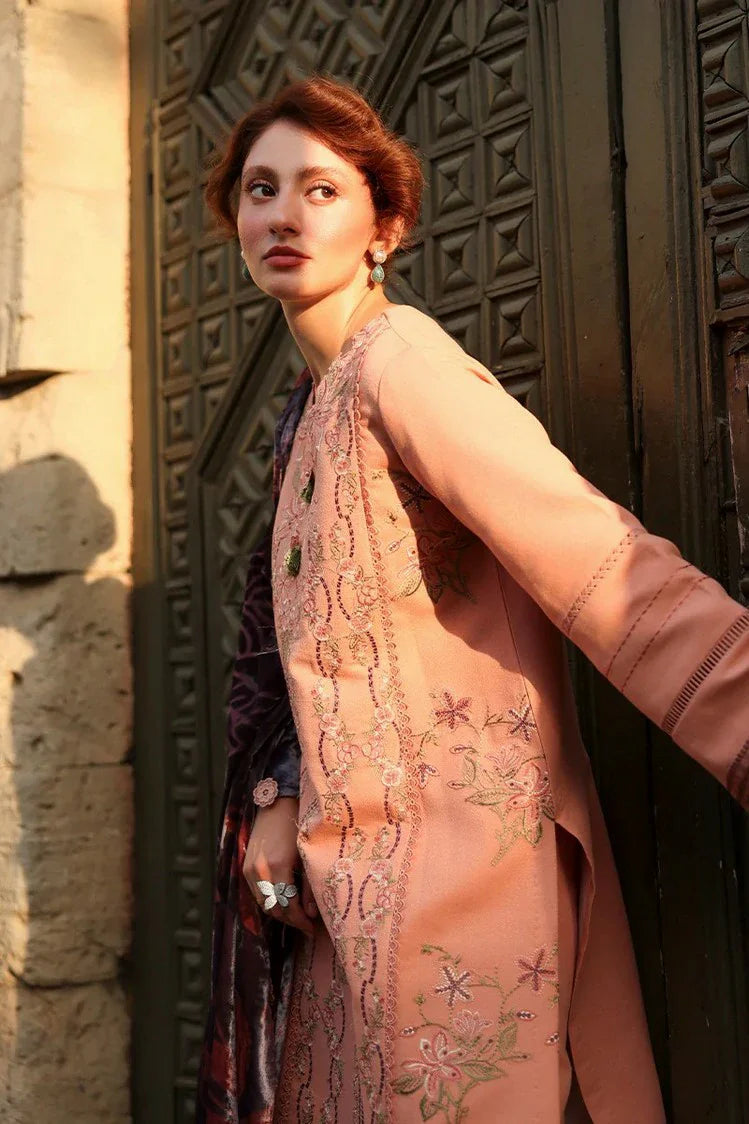 Picture of Rang Rasiya - Carnation Winter Luxury Shawl Edit - 03 Latte - Unstitched - Available at Raja Sahib