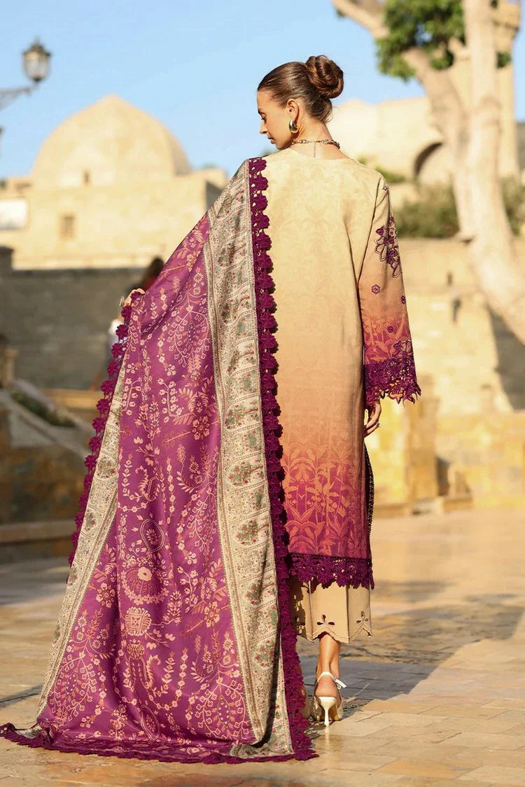 Picture of Rang Rasiya - Carnation Winter Luxury Shawl Edit - 08 Chai - Unstitched - Available at Raja Sahib
