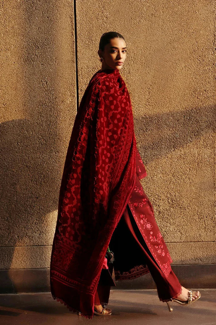 Picture of Rajbari - Winter Shawl Edit - Design 04 - Unstitched - Available at Raja Sahib