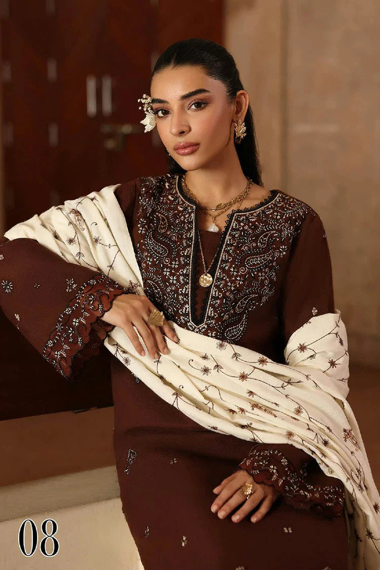 Picture of Rajbari - Winter Shawl Edit - Design 08 - Unstitched - Available at Raja Sahib