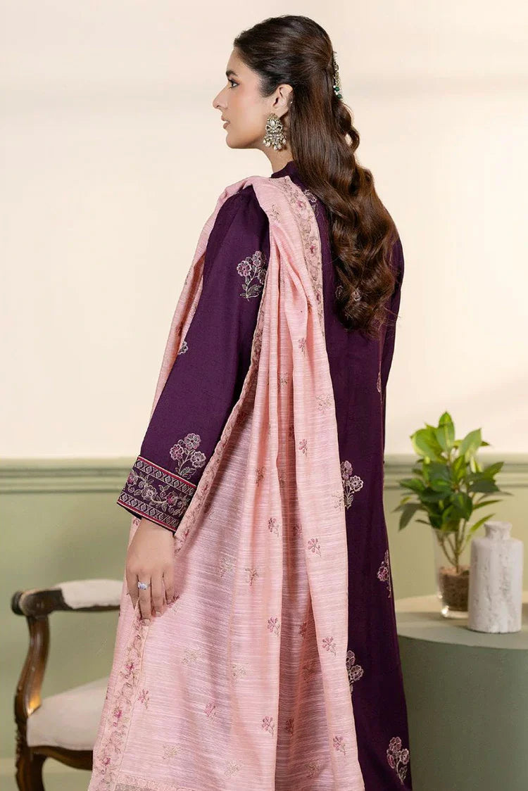 Picture of Noor e Fajar - Nisha Embroidered Winter Raw Silk Collection - IS-011 - Unstitched - Available at Raja Sahib