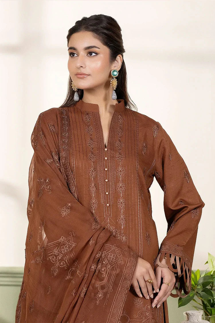 Picture of Noor e Fajar - Nisha Embroidered Winter Raw Silk Collection - IS-012 - Unstitched - Available at Raja Sahib