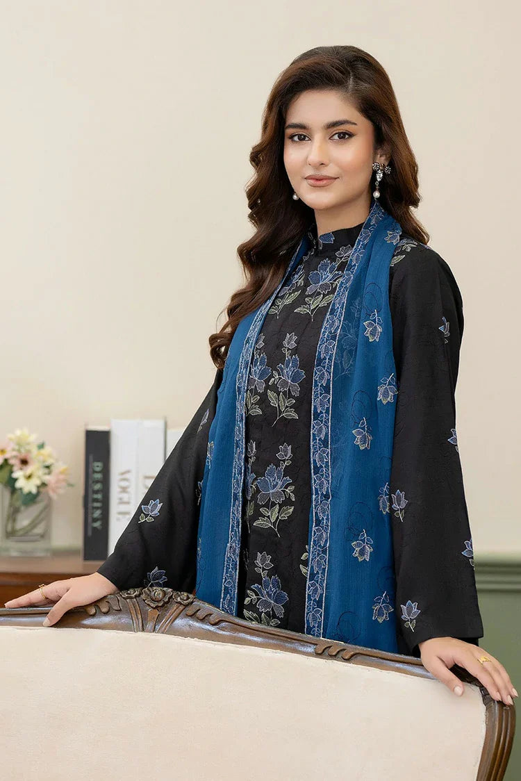 Picture of Noor e Fajar - Nisha Embroidered Winter Raw Silk Collection - IS-002 - Unstitched - Available at Raja Sahib