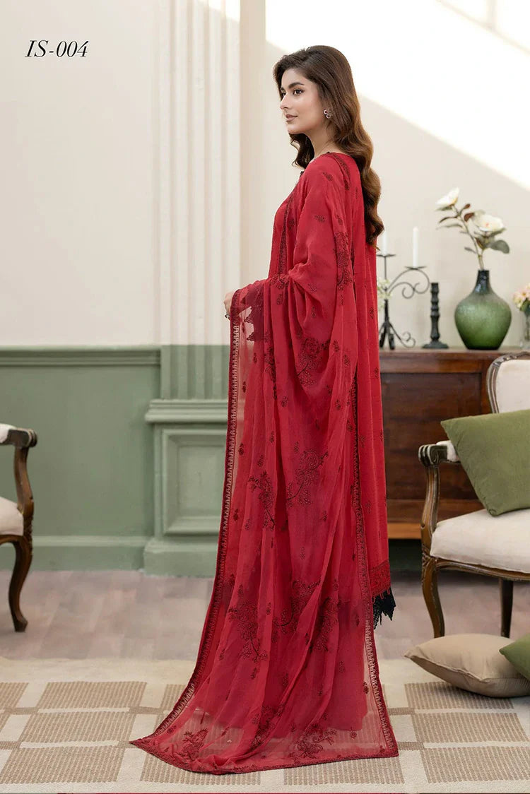 Picture of Noor e Fajar - Nisha Embroidered Winter Raw Silk Collection - IS-004 - Unstitched - Available at Raja Sahib