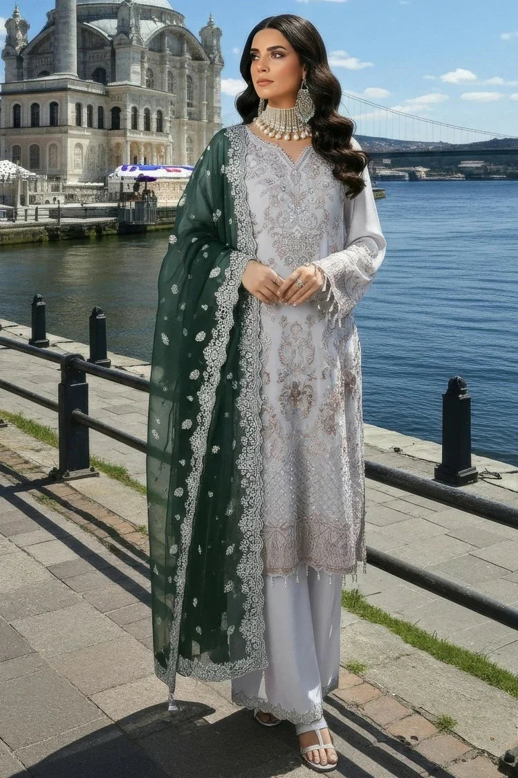 Picture of Imrozia - Mehr e Mah Fall Istanbul Collection - I-240 Selin - Unstitched - Available at Raja Sahib