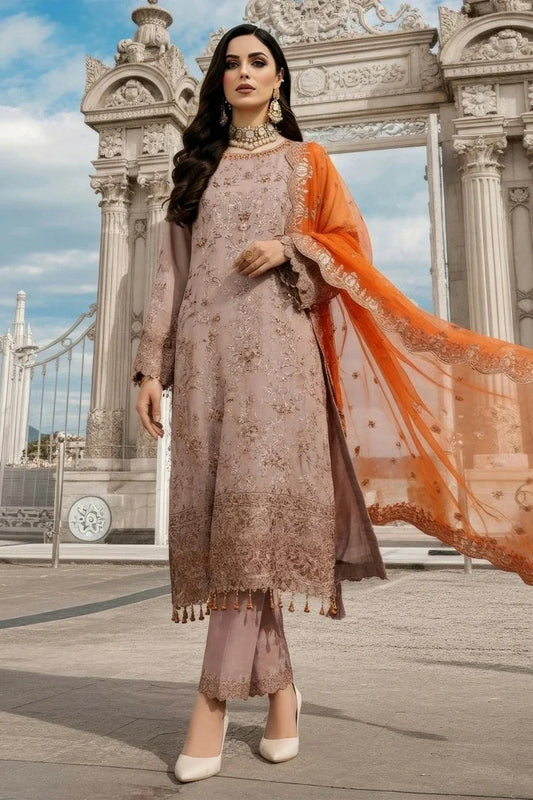 Picture of Imrozia - Mehr e Mah Fall Istanbul Collection - I-241 Ruveyda - Unstitched - Available at Raja Sahib