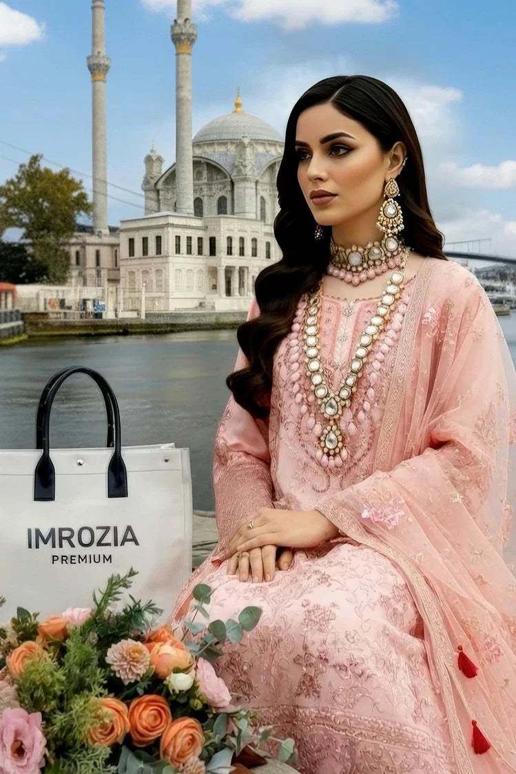 Picture of Imrozia - Mehr e Mah Fall Istanbul Collection - I-242 Meleknaaz - Unstitched - Available at Raja Sahib