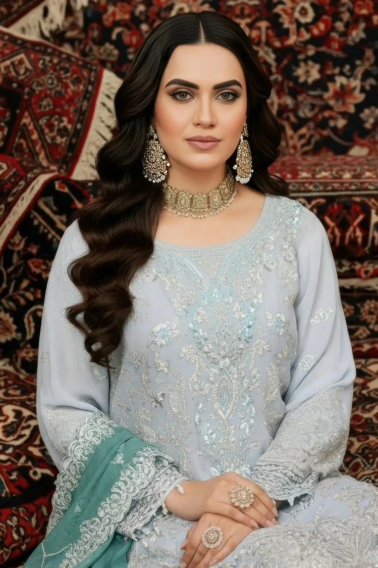 Picture of Imrozia - Mehr e Mah Fall Istanbul Collection - I-243 Elif-e-Noor - Unstitched - Available at Raja Sahib