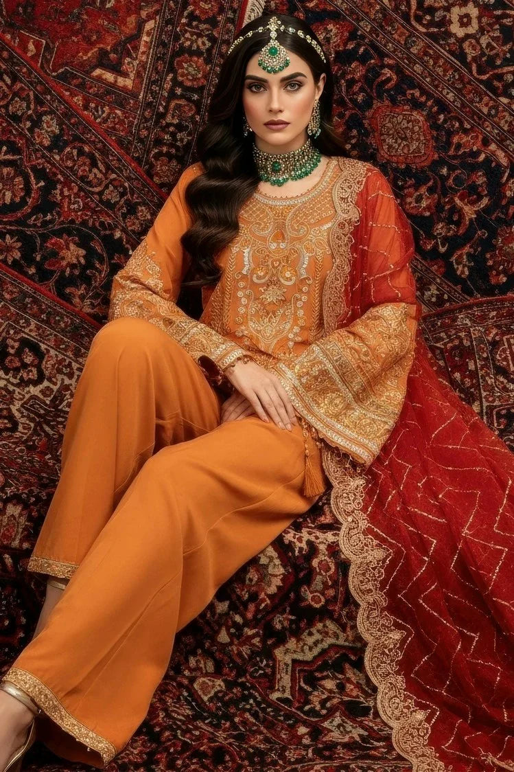 Picture of Imrozia - Mehr e Mah Fall Istanbul Collection - I-244 Esmara - Unstitched - Available at Raja Sahib