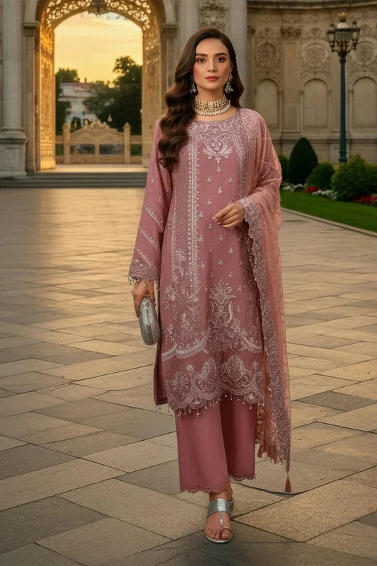Picture of Imrozia - Mehr e Mah Fall Istanbul Collection - I-247 Aysel - Unstitched - Available at Raja Sahib