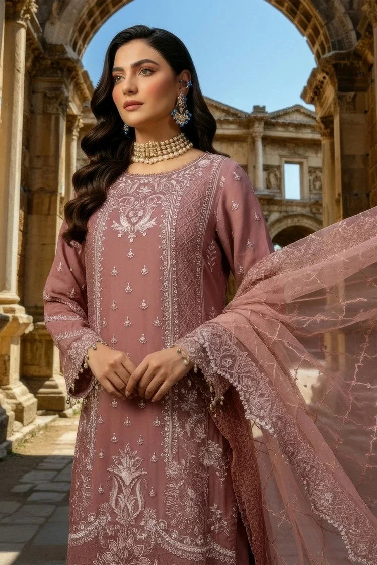 Picture of Imrozia - Mehr e Mah Fall Istanbul Collection - I-247 Aysel - Unstitched - Available at Raja Sahib