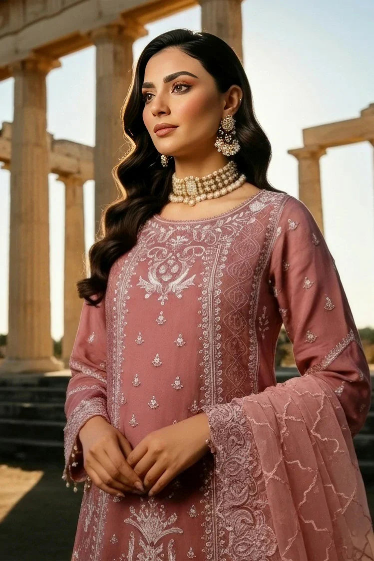 Picture of Imrozia - Mehr e Mah Fall Istanbul Collection - I-247 Aysel - Unstitched - Available at Raja Sahib