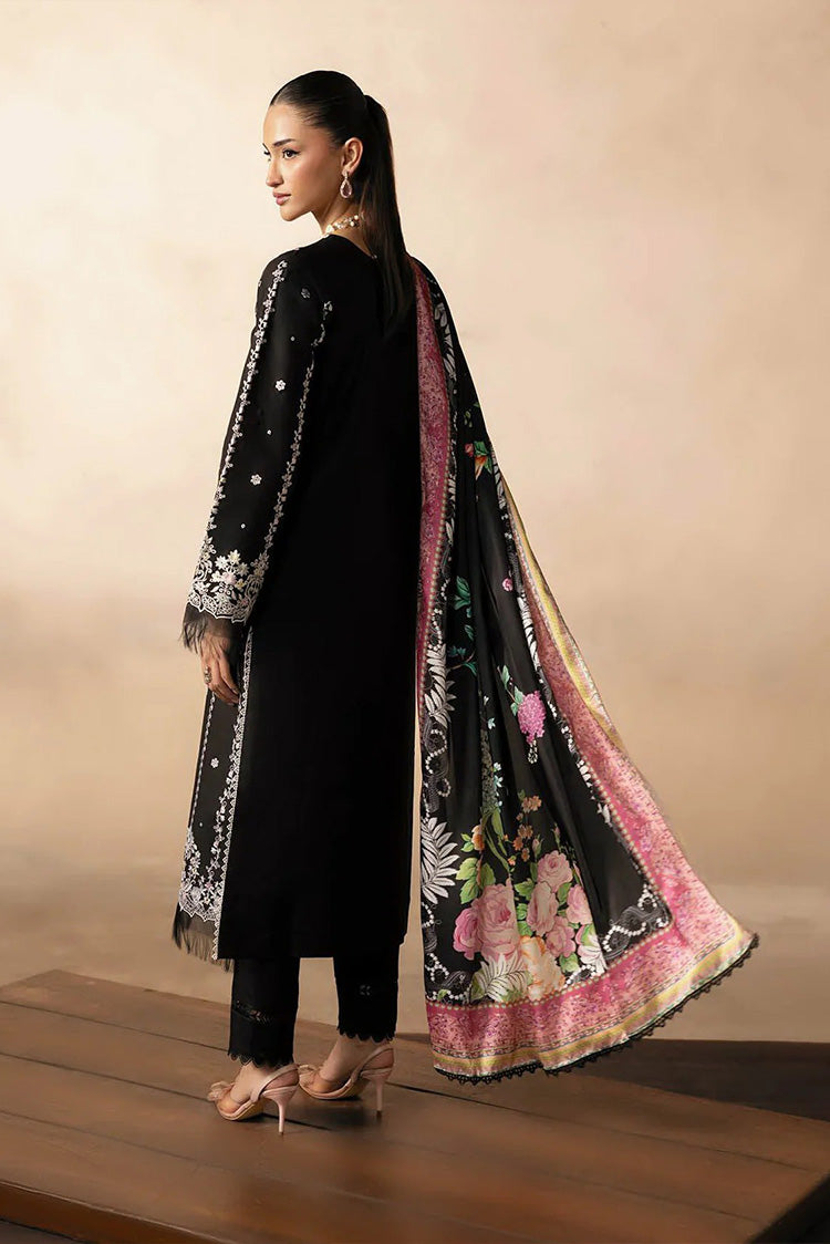 Picture of Rajbari - Sareen Premium Viscose Chikankari Collection - Design 05 - Unstitched - Available at Raja Sahib