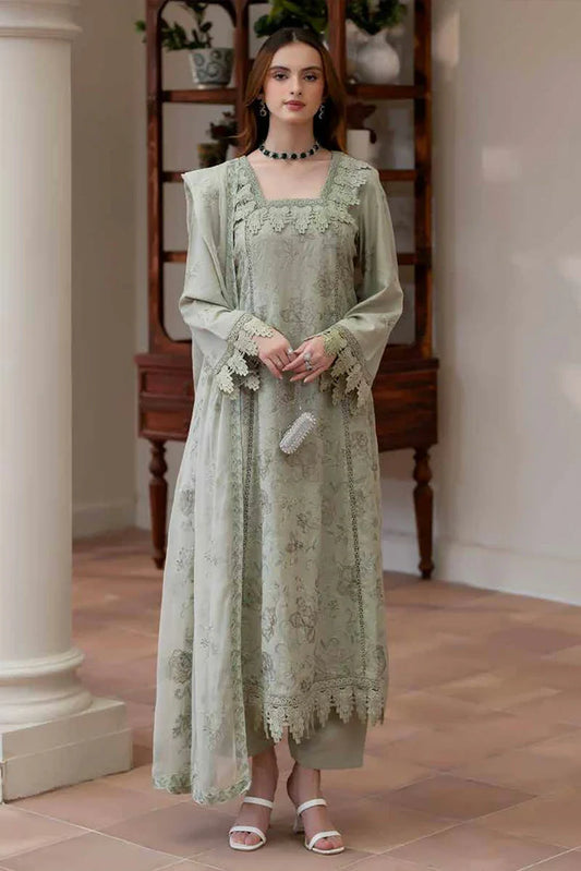 Picture of Noor e Fajar - Miraal Embroidered Plain Karandi Collection - KR-246 - Unstitched - Available at Raja Sahib