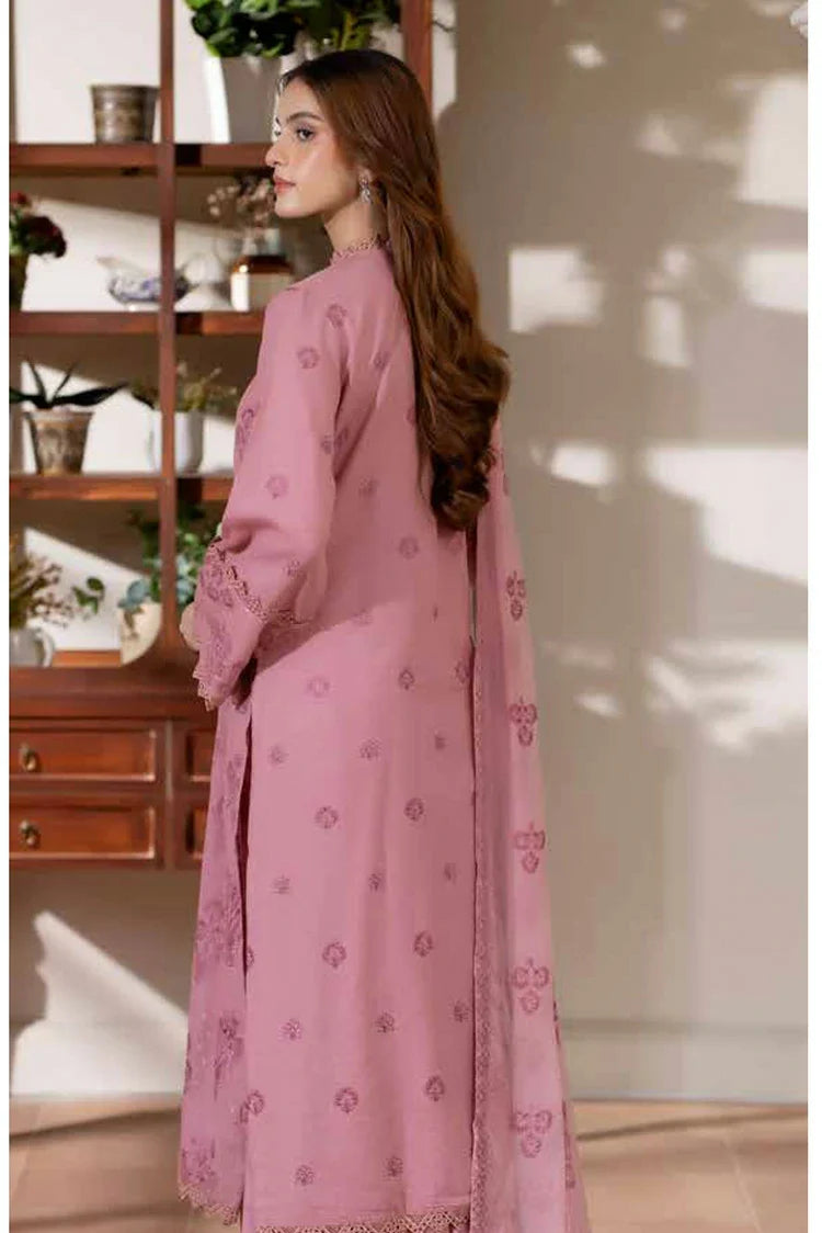 Picture of Noor e Fajar - Miraal Embroidered Plain Karandi Collection - KR-254 - Unstitched - Available at Raja Sahib