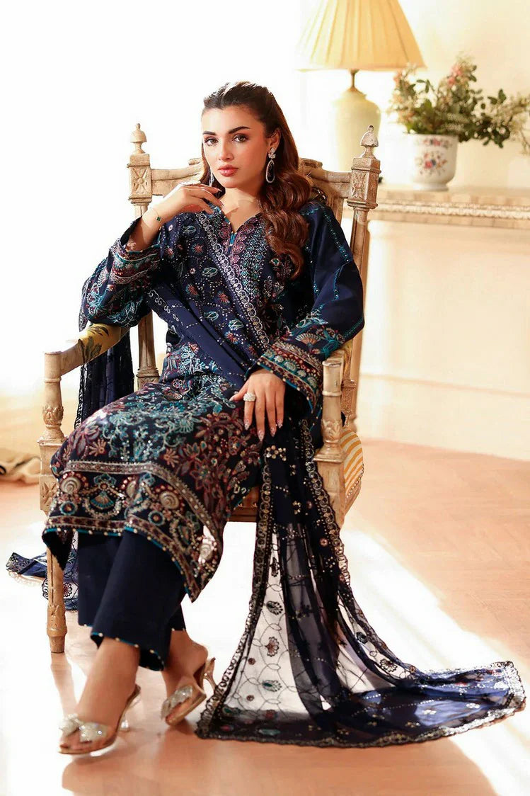 Picture of Ramsha - Aangan Luxury Rawsilk Collection Vol 2 - AA-201 - Unstitched - Available at Raja Sahib