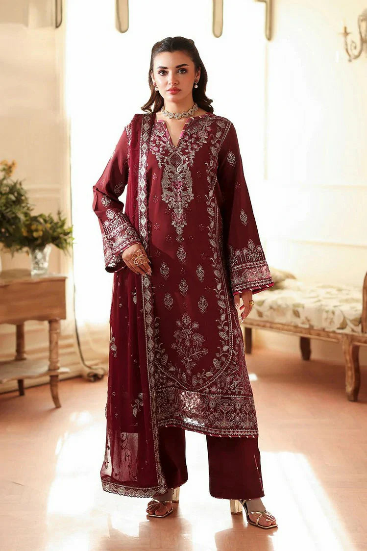 Picture of Ramsha - Aangan Luxury Rawsilk Collection Vol 2 - AA-203 - Unstitched - Available at Raja Sahib