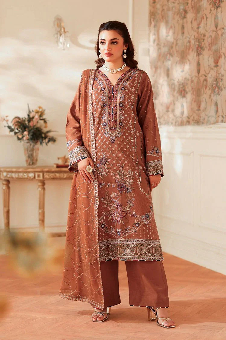 Picture of Ramsha - Aangan Luxury Rawsilk Collection Vol 2 - AA-205 - Unstitched - Available at Raja Sahib