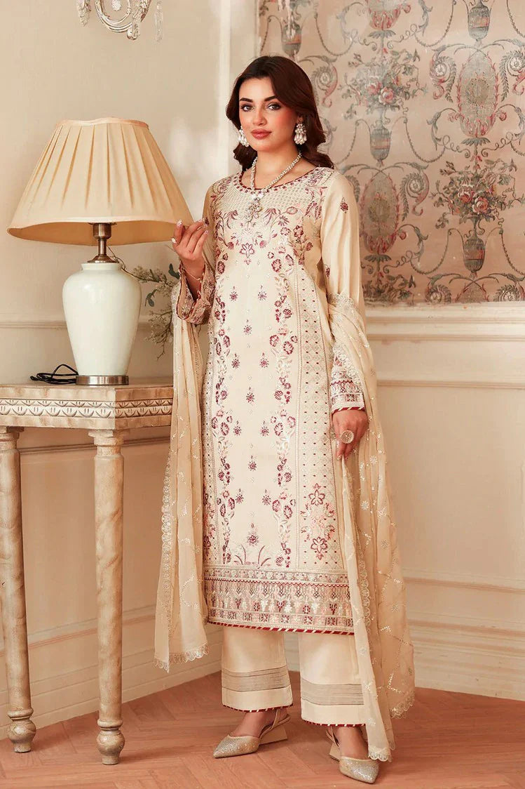 Picture of Ramsha - Aangan Luxury Rawsilk Collection Vol 2 - AA-207 - Unstitched - Available at Raja Sahib