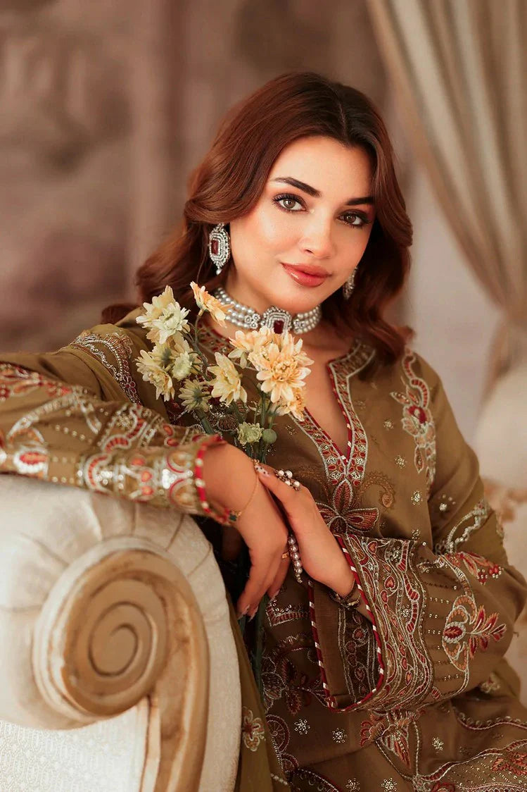 Picture of Ramsha - Aangan Luxury Rawsilk Collection Vol 2 - AA-210 - Unstitched - Available at Raja Sahib