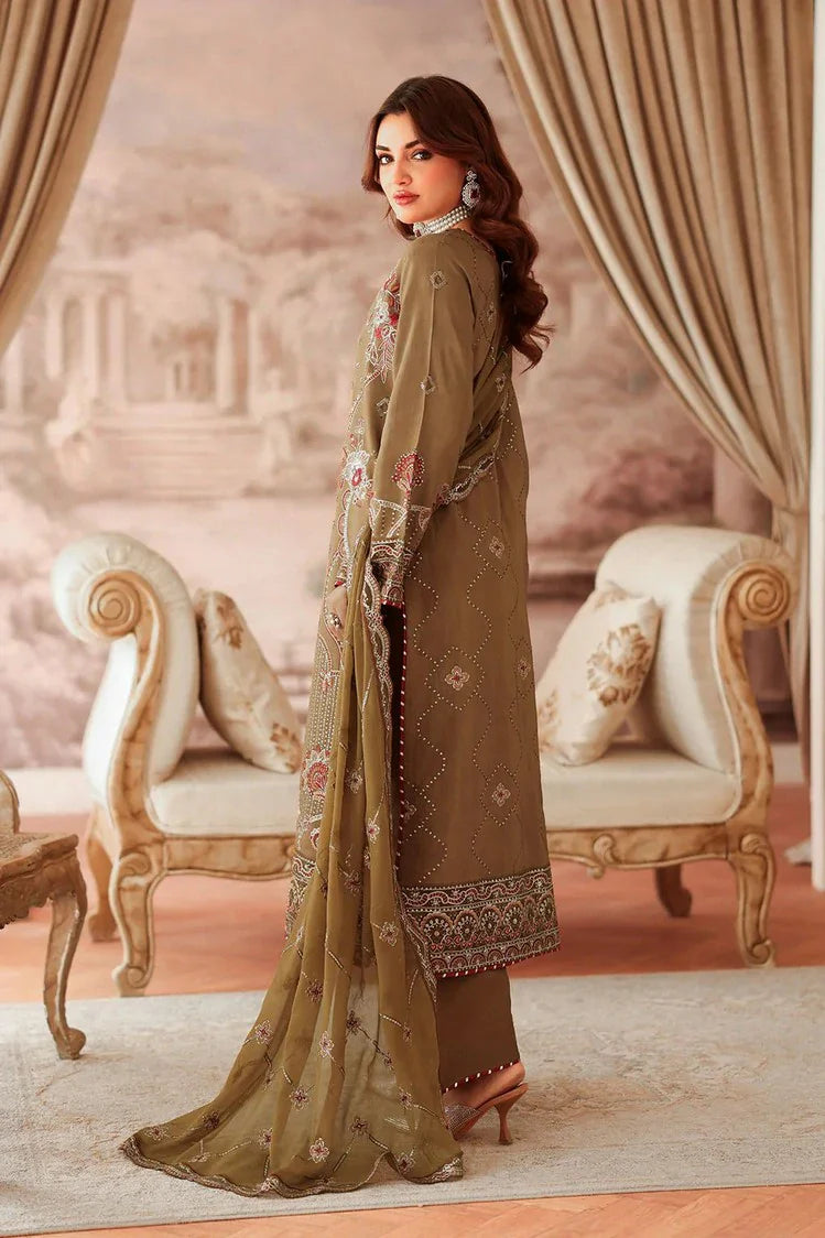 Picture of Ramsha - Aangan Luxury Rawsilk Collection Vol 2 - AA-210 - Unstitched - Available at Raja Sahib